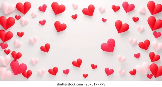 Valentines Day Background Hearts Background Image Valentine Background Images.vector illustration