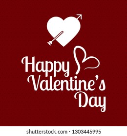 Valentines day  background with icon set pattern. Vector illustration.Wallpaper.flyers, invitation, posters, brochure, voucher,banners.