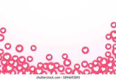 Valentines Day background layout. Template background design, greeting card, poster. Valentine day. Vector illustration. EPS 10