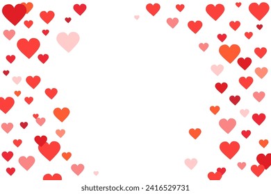 Valentines Day Background. Postcard. Vector image