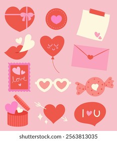 Valentine's Day background and poster