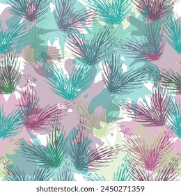 Valentines day background, print, vector template. Love pattern. Beautiful fabric texture
