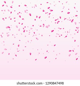 Valentine's Day Background With Red Heart. Vector