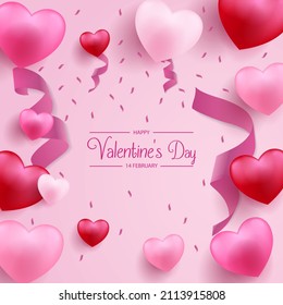 Valentine's day background, Social Media Post, flyers, invitation, posters, banners