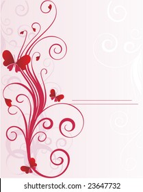 valentine's day background with space for text