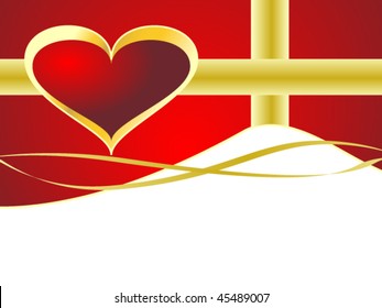 valentine's day background with space for text