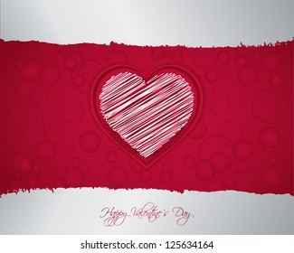 Valentine's day background with special design