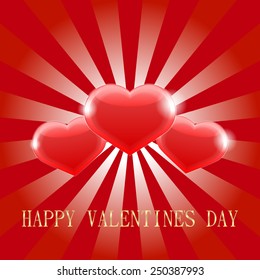 Valentine's day background template
