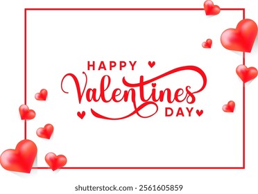 Valentines day background text . Wallpaper, flyers, invitation, posters, brochure, banners Vector illustration