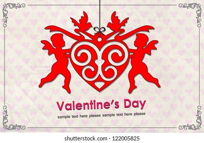 Valentine's day background / vector