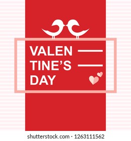 Valentine's Day Background Vector 