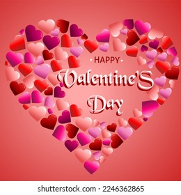 
valentines day background. valentines day vector