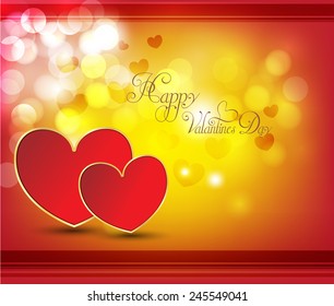 Valentines day background vector