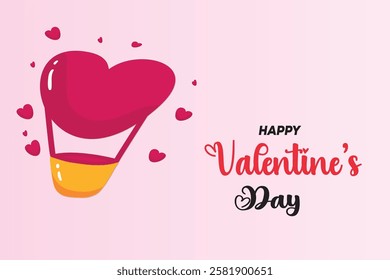 valentines day background vector art, card design