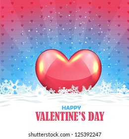 Valentine's Day Background Vector Design
