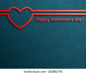 Valentines Day Background, Vector Eps 10