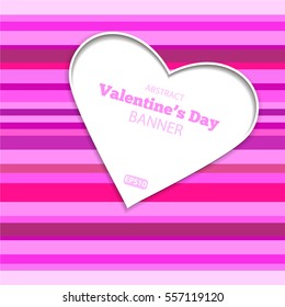 Valentine's Day background Vector EPS 10