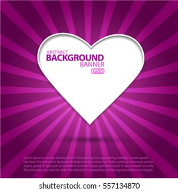 Valentine's Day background Vector EPS 10