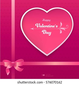 Valentine's Day background. Vector Eps 10.