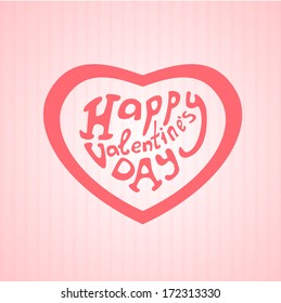 Valentine's day background. Vector eps10