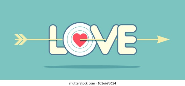 Valentine's day background. Vector illustration.