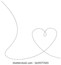 Valentines day background vector illustration