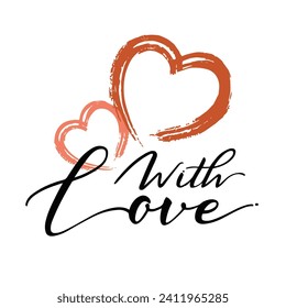 Valentines day background Vector illustration. Wallpaper, flyers, invitation, posters, brochure, banners. 