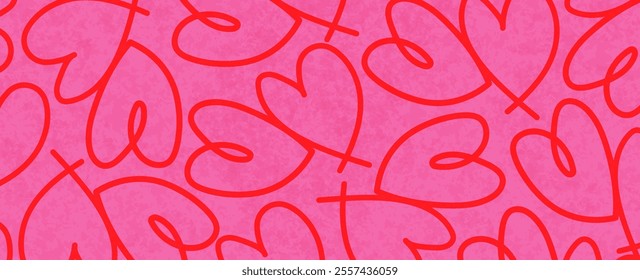 Valentine's day background. Vector illustration for greeting cards, backgrounds, posters.