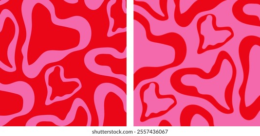 Valentine's day background. Vector illustration for greeting cards, backgrounds, posters.