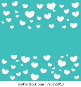 Valentine's day background. Vector illustration.