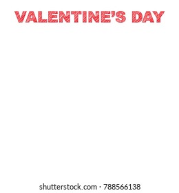 Valentine's day background wallpaper  with copy space
