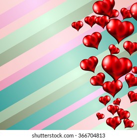 Valentine's Day Background for your love themed invitations, flyers, banners and couple events.