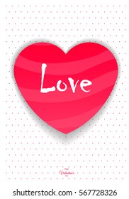 Valentine`s day backgrounds. Vector illustration.