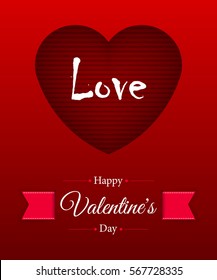 Valentine`s day backgrounds. Vector illustration.