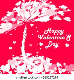 valentines day background,Template Love Heart,Vector illustration EPS10