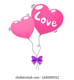 Valentine's Day balloons heart , valentine's 
 gift  