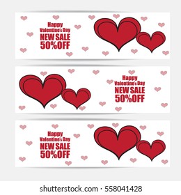 Valentine's Day Banner