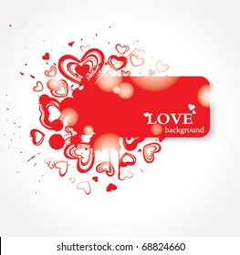 Valentine's day banner