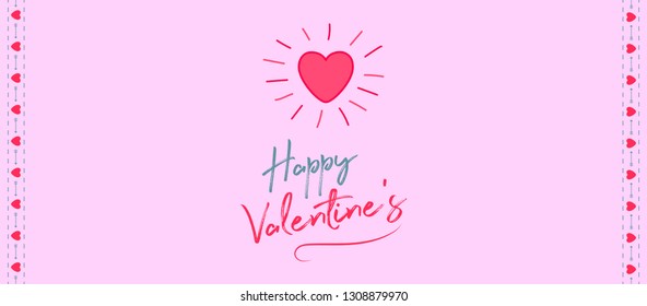 Valentines Day  Banner Concept