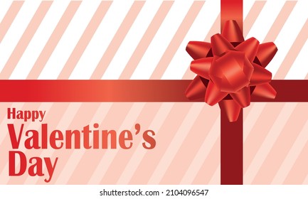 banner del día de San Valentín, diseño gráfico modificable del vector. campo de texto vacío. compras y antecedentes del día de San Valentín.

