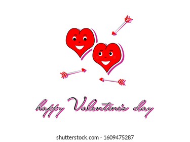 Valentine's day for banner, party, shop, poster. Background design paper for feast day of St. Valentiney, love day.  Vector illustration