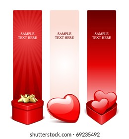 Banderas o cabeceras de San Valentín 5