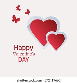 Valentine`s day banners set. Sweet banners set.