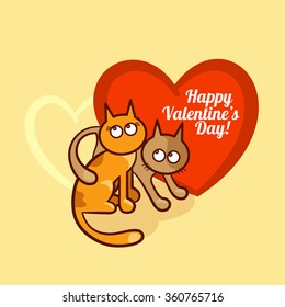Valentine's day. Be my Valentine. Love