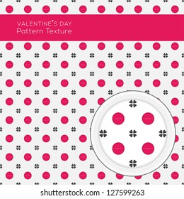 Valentine's Day beautiful seamless pattern texture.