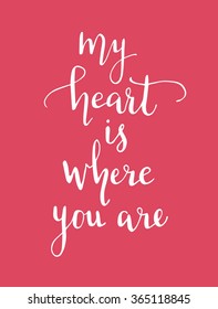 valentines day calligraphy