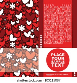 Valentine`s day card