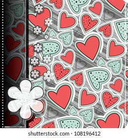 Valentine`s day card