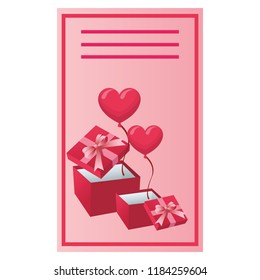 Valentines day card