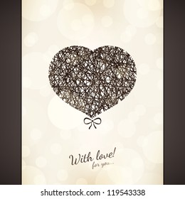 Valentines day card